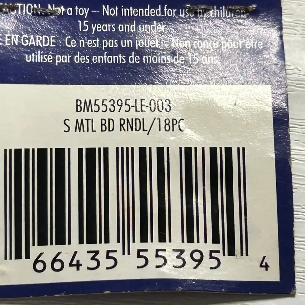 Blue Moon Beads Silver Metal Rondelle Findings Lot 7 Packs
